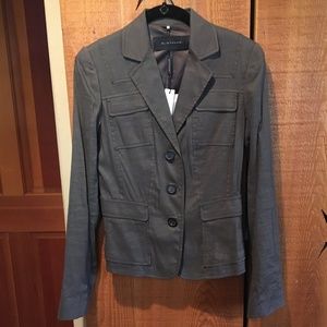 *SOLD* NWT! Elie Tahari LORA Linen Blend Blazer